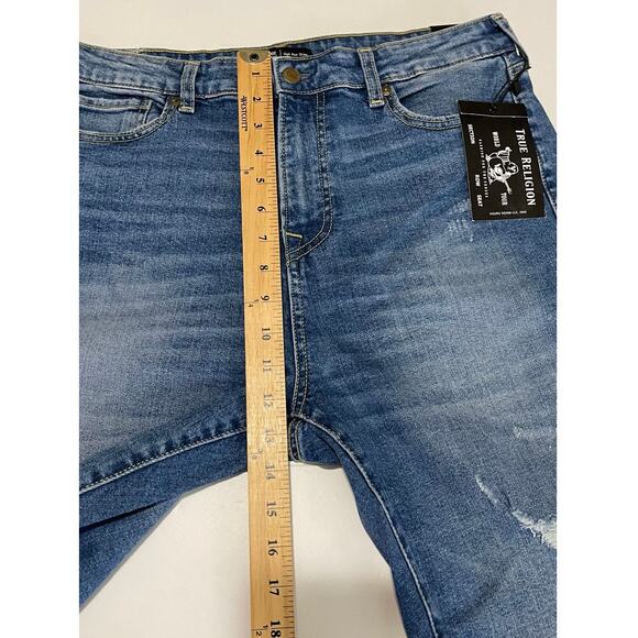 True Religion Women Jennie Curvy World Tour Distressed‎ Skinny Jeans High Rise - Picture 5 of 13